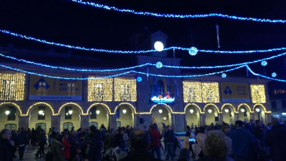 Luces de Navidad en Avilés