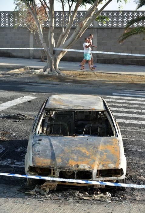 24/08/2018 JINÁMAR, TELDE. Incendio de 25 ...