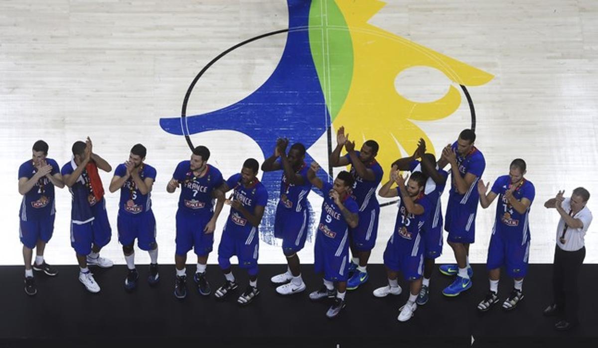Francia, medalla de bronce en el Mundial de Baloncesto Francia, medalla de bronce en el Mundial de Baloncesto
