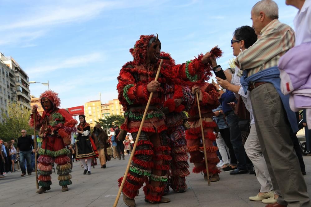 Desfile de mascaradas en Zamora