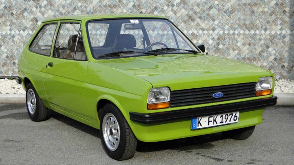 Un Ford Fiesta de los años 70.