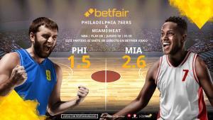 Philadelphia 76ers vs. Miami Heat: horario, TV, estadísticas, cuadro y pronósticos