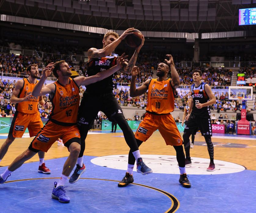 San Pablo Burgos - Valencia Basket, en imágenes