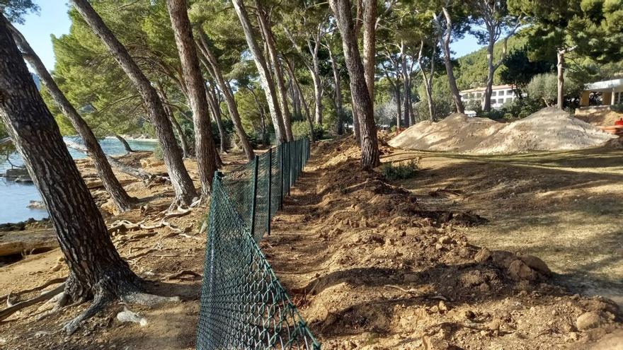 El GOB denuncia que las obras del hotel Formentor invaden terrenos que no son de uso hotelero