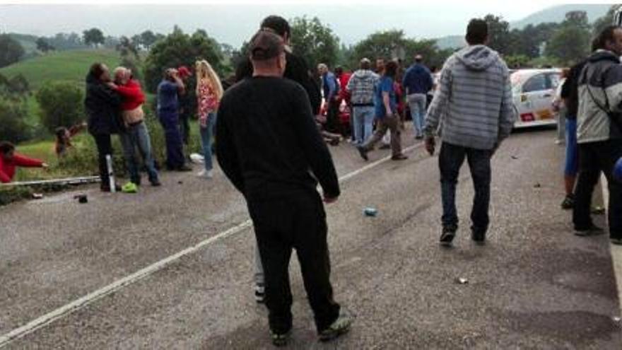 Cinco heridos en el Rally Cantabria siguen ingresados