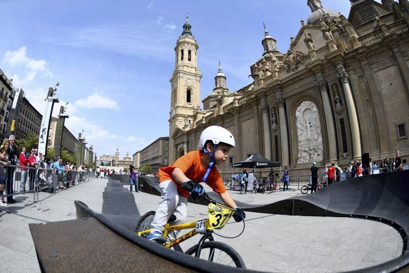 Zaragoza is bike