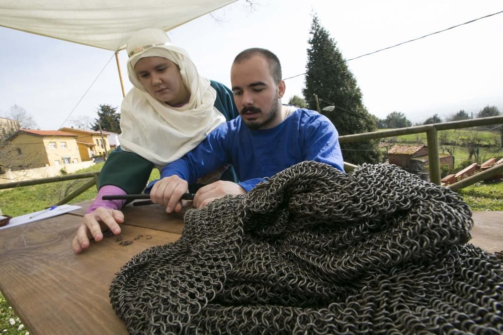 Recreación de la vida medieval en el entorno de los monumentos prerrománicos de Oviedo