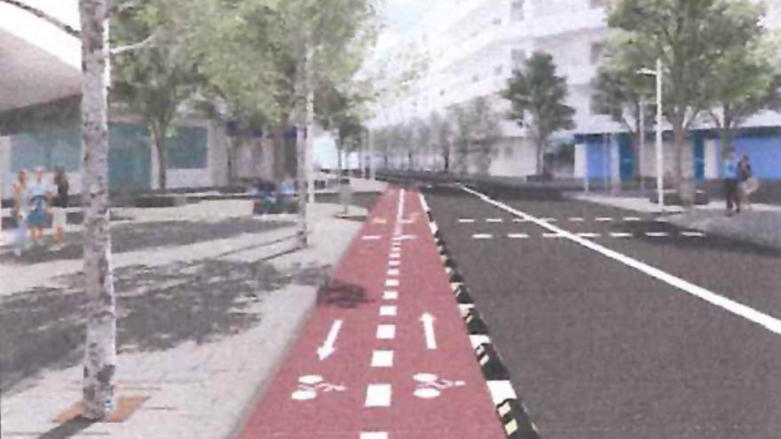 Comienzan las obras de la avenida de Isidor Macabich de Ibiza