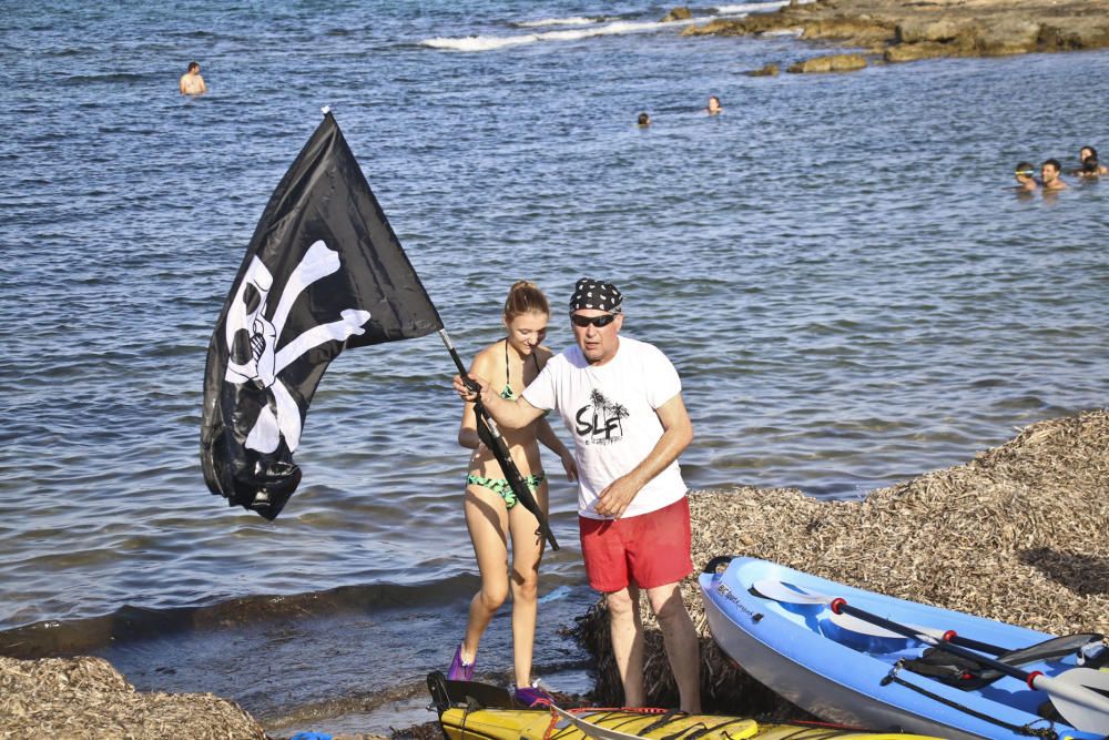 Desembarco pirata en Cala Ferrís, Torrevieja