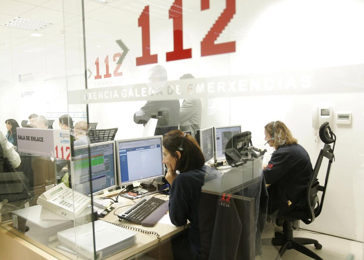 Centro de Atención de Emerxencias 112 Galicia.