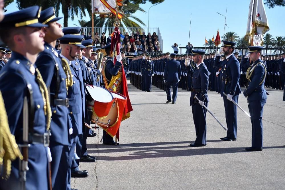 Acto de jura de bandera en la Academia General del Aire