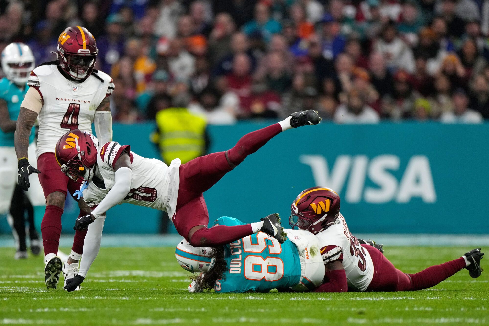 NFL en Madrid: Miami Dolphins - Washington Commanders.