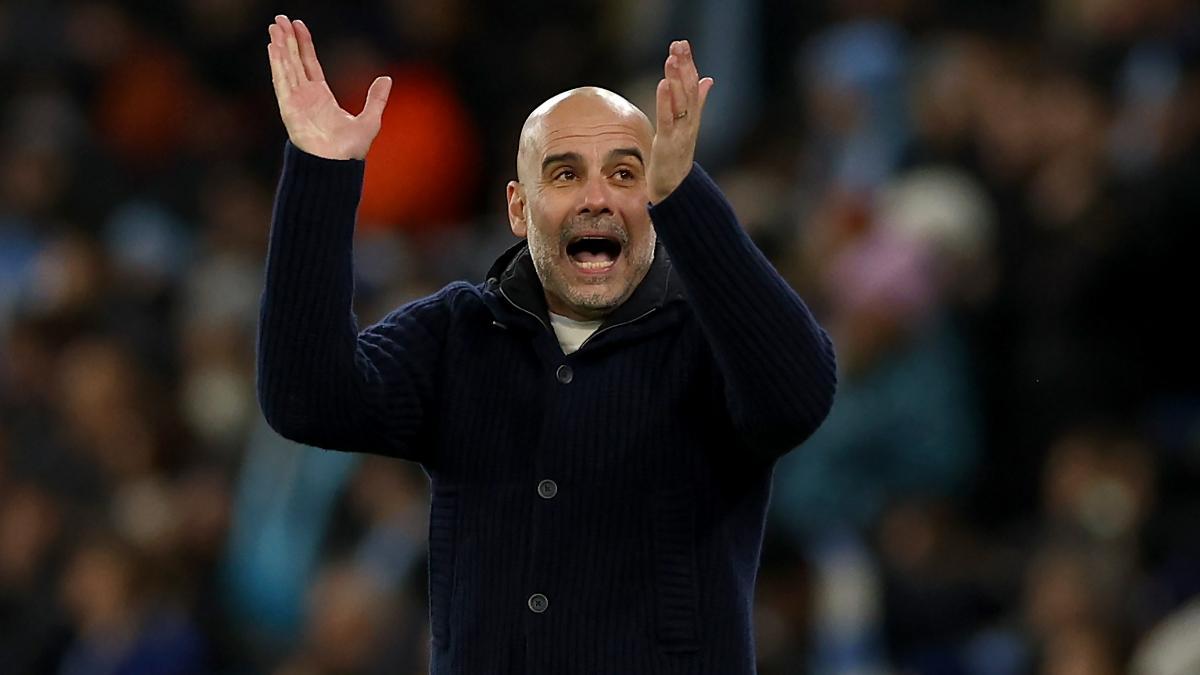 Guardiola, desesperado ante el Brujas