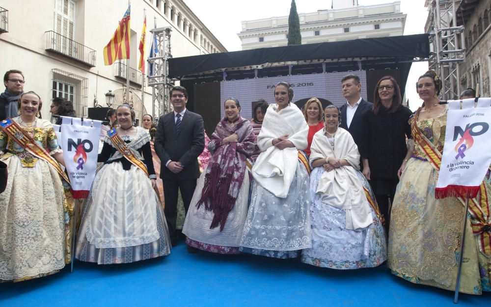 Las fallas en la Diputación contra la violencia machista