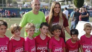 Iniesta es una referencia para los niños