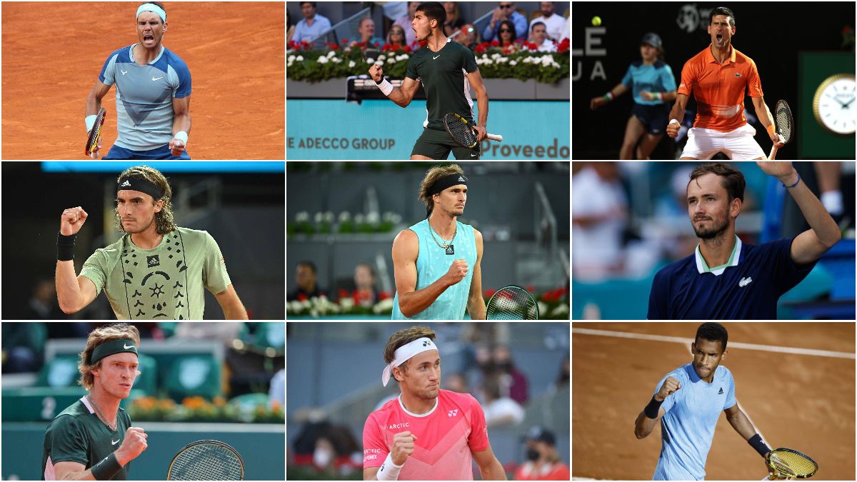 Los favoritos para Roland Garros 2022