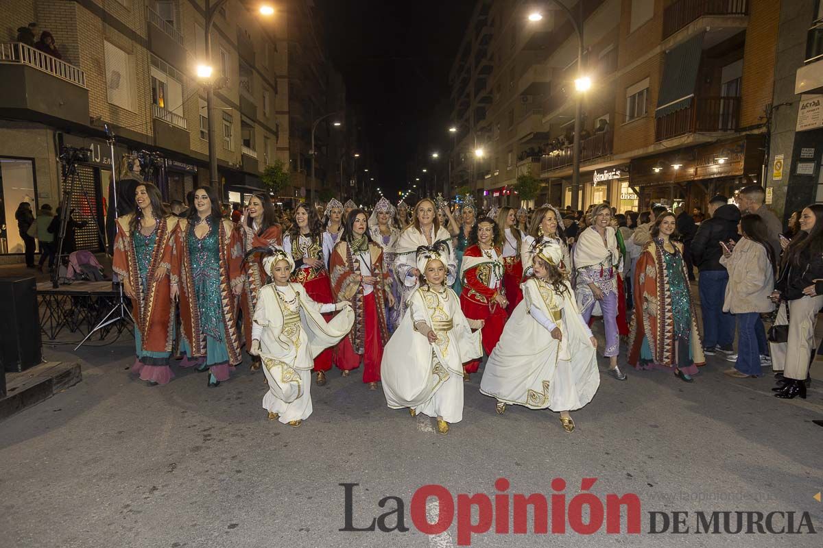 Más de mil festeros desfilan en Caravaca en el encuentro nacional de Moros y Cristianos