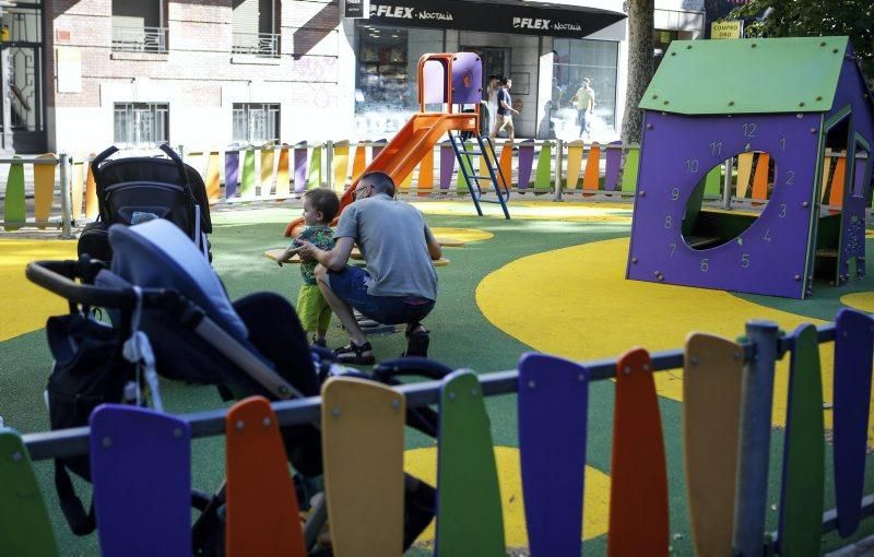 Los parques vuelven a la normalidad