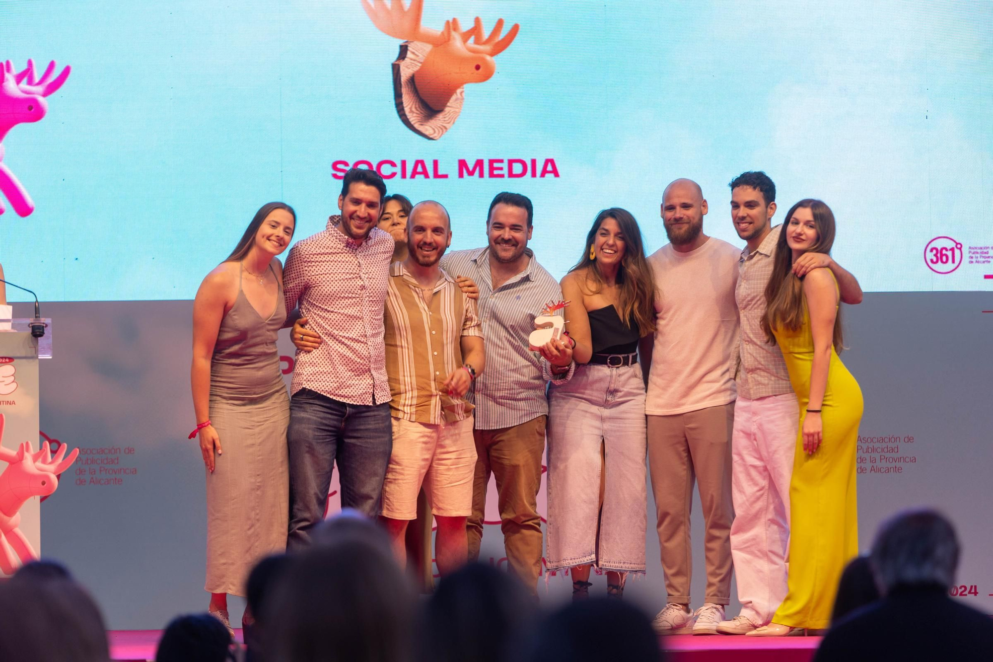 Gala de los premios Alce de publicidad en Benidorm