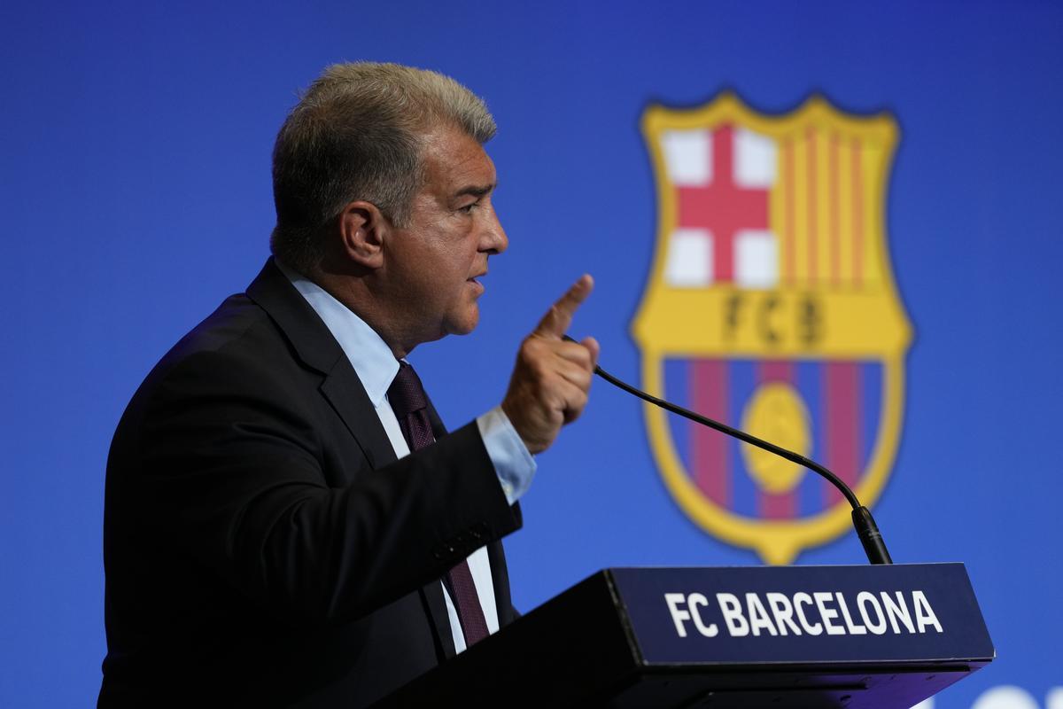 Joan Laporta comparece por el caso Negreira