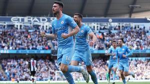 Aymeric Laporte marcó para el Manchester City