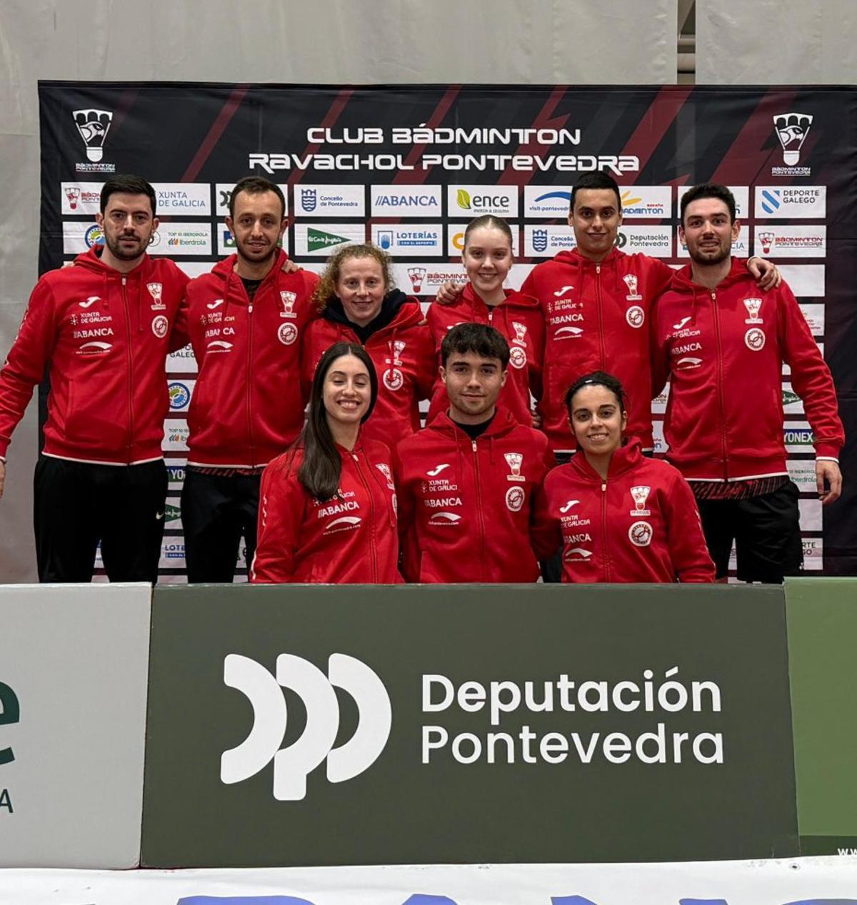 Los integrantes del Bádminton Ravachol. | FDV