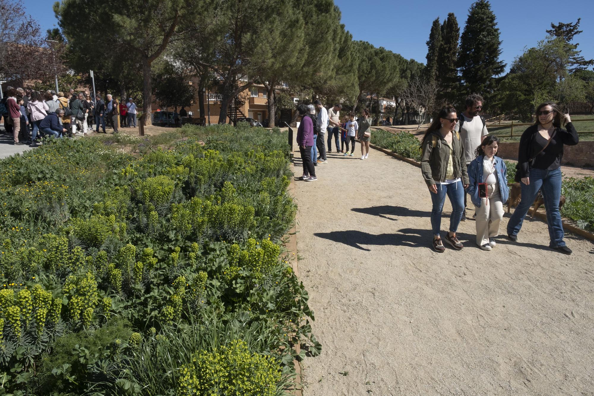 Inauguració del jardí de les papallones de Sant Fruitós