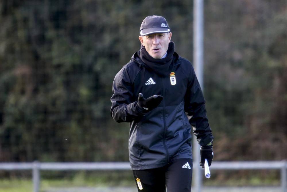 Entrenamiento del Real Oviedo