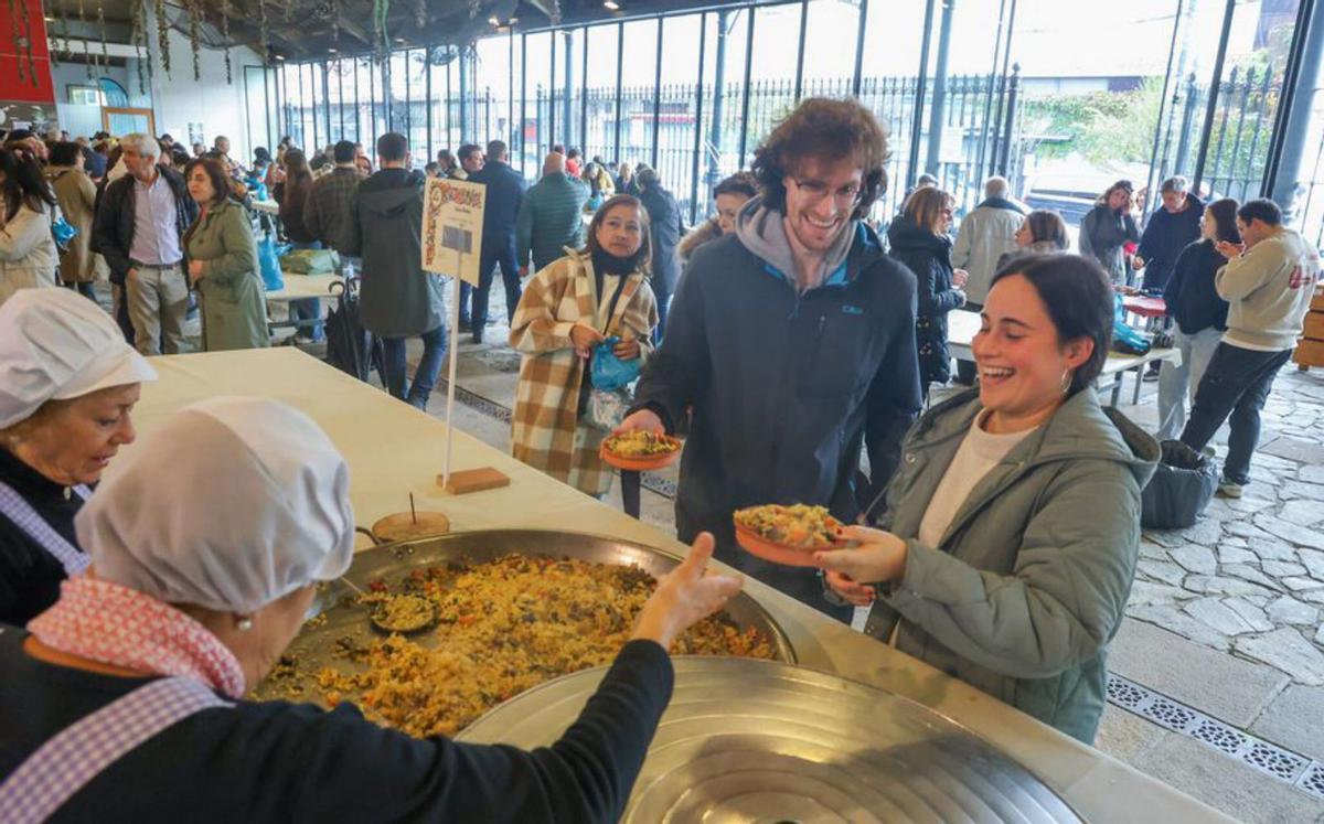 La fiesta de A Cantarela agradó a los asistentes. |  Iñaki Abella