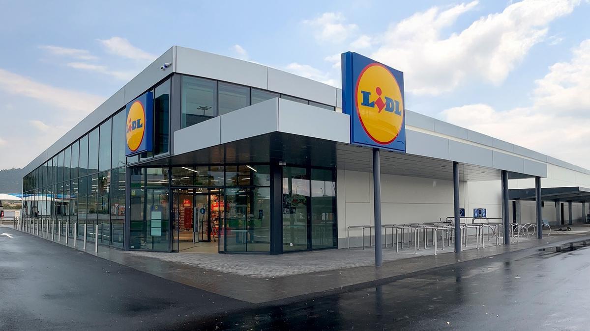 Una tienda de la cadena de supermercados Lidl.
