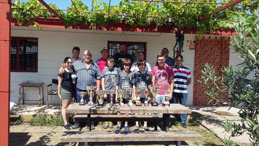 Ángel Zalaya, campeón de la tirada comarcal San Antonio 2017