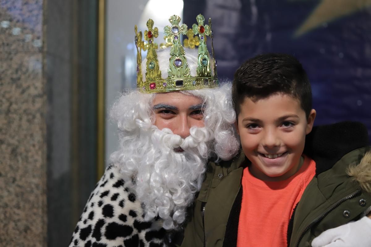 Fotos con los Reyes Magos realizadas el 2 de enero de 2018