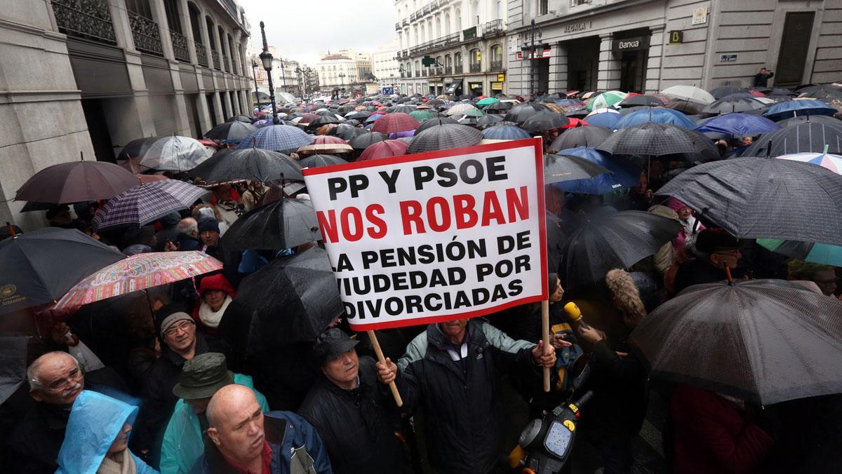 Los pensionistas vuelven a tomar las calles en más de 40 ciudades españolas