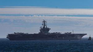 Archivo - El portaaviones USS Nimitz en una imagen de archivo