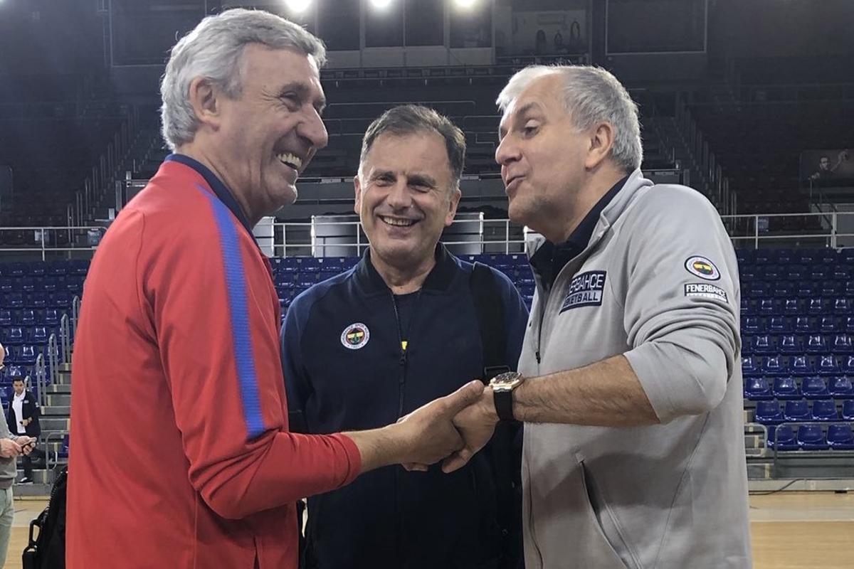 Obradovic y Pesic siempre han mostrado un gran respeto el uno con el otro