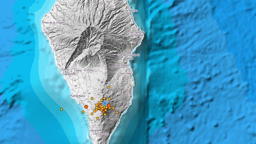 El IGN detecta 18 terremotos en el sur de La Palma