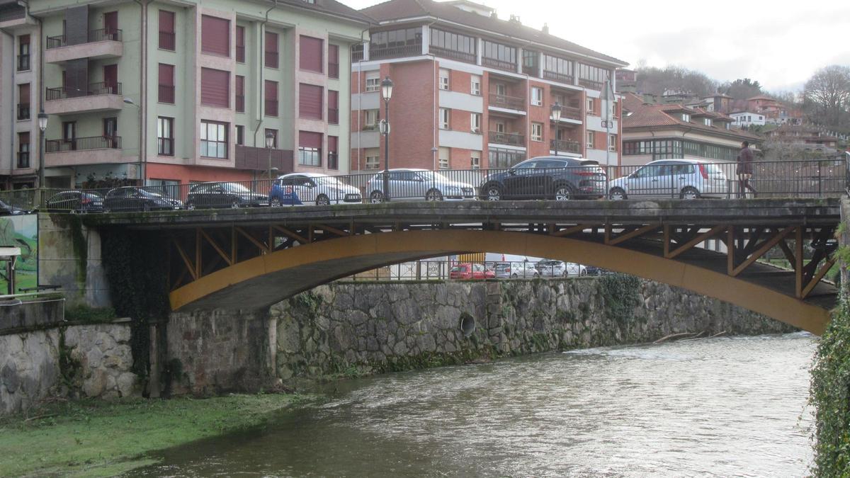 El puente del Mataderu, en Cangas de Onís.