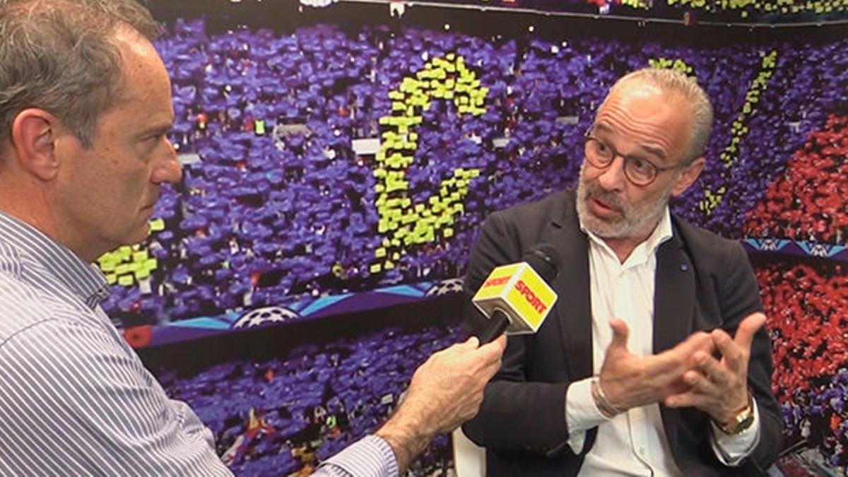 Julio Alberto: "Soñé que le marcaba a la Juve"