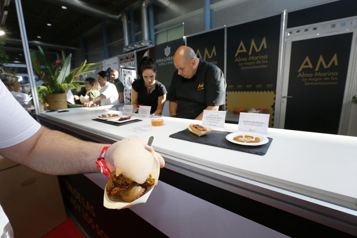 Ejemplo de una de las tapa de Alicante Gastronómica