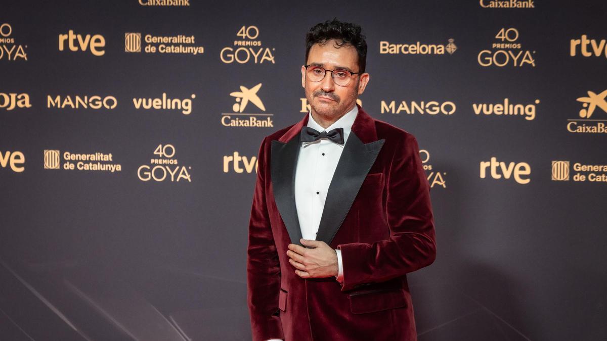 J. A. Bayona a la 40a gala dels Premis Goya a Barcelona.