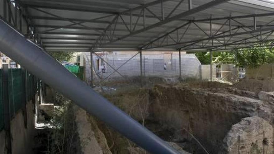 Xàtiva negocia ayudas con el Consell para abrir al público los yacimientos del Raval