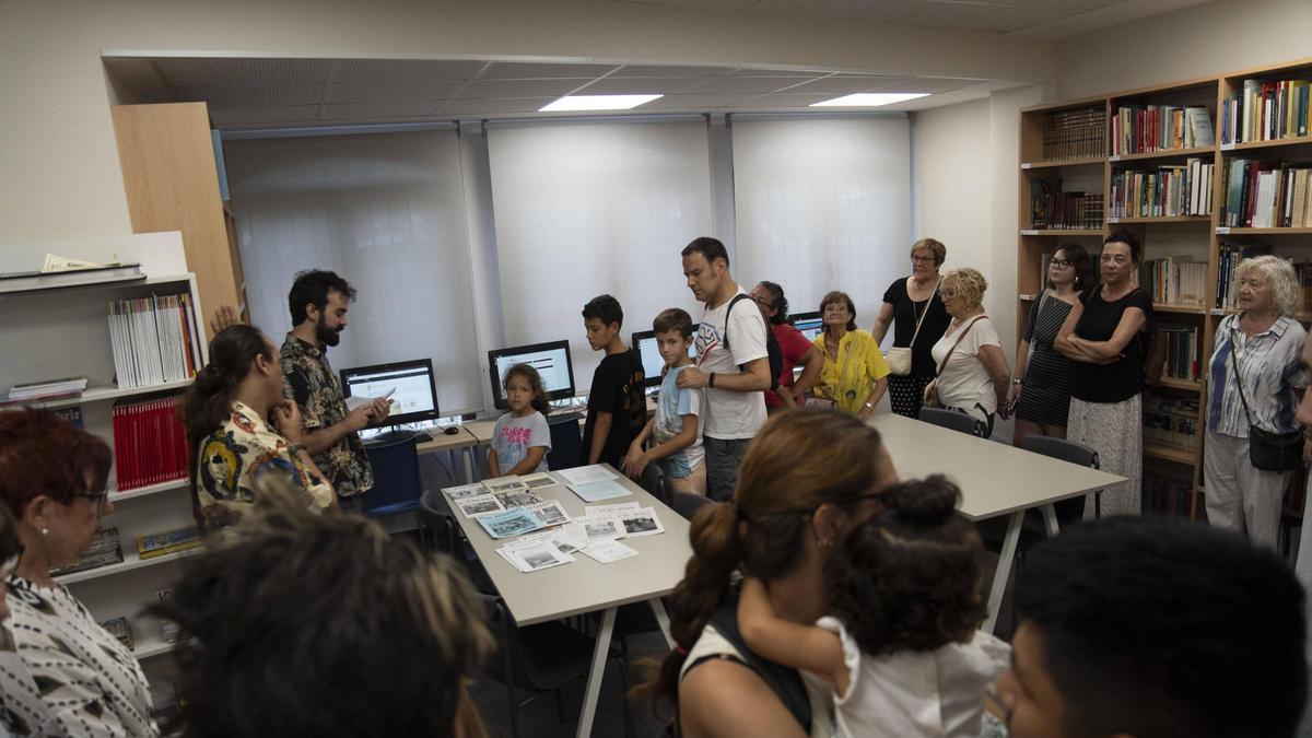 El nou Biblioaccés que es va inaugurar diumenge