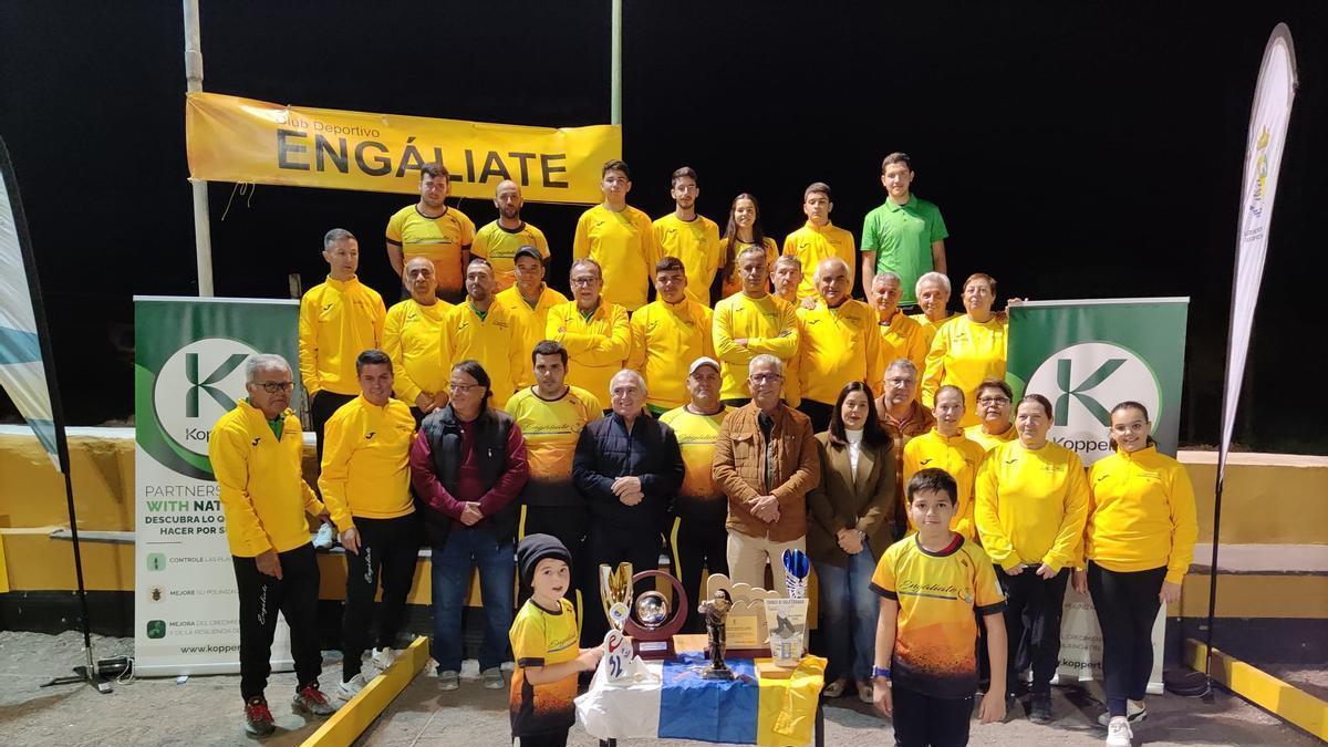 Presentación equipos Petanca y Bola Canaria CD Engáliate