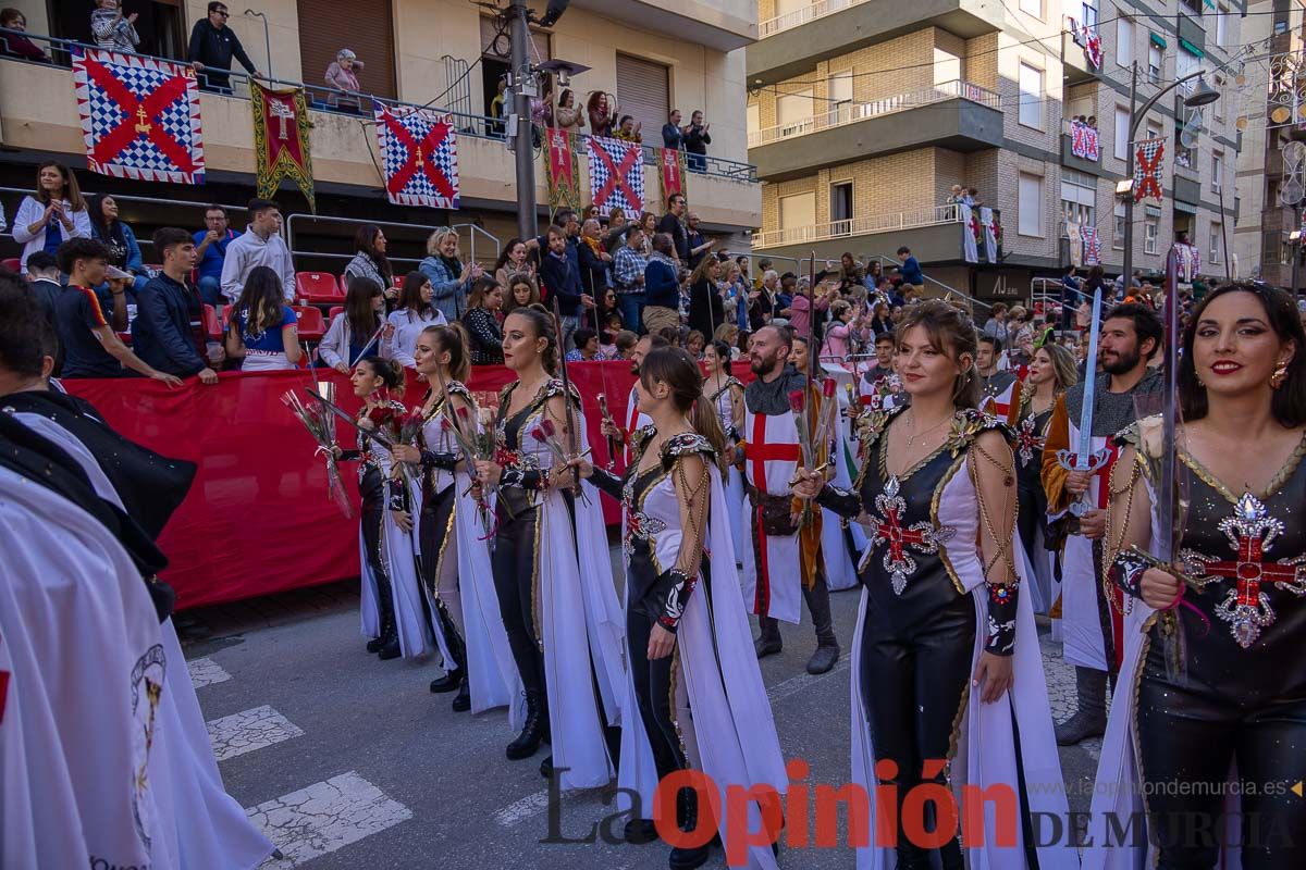 Procesión de subida a la Basílica en las Fiestas de Caravaca (Bando Cristiano)