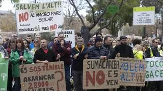 Las plantas fotovoltaicas previstas en la Ribera ocuparían cientos de hectáreas