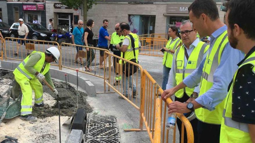 Carrús asistirá a últimos de mes al fin de la segunda fase de las obras del colector