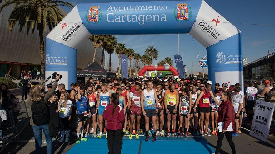 Todas las imágenes de la media maratón y 10k en Cartagena.