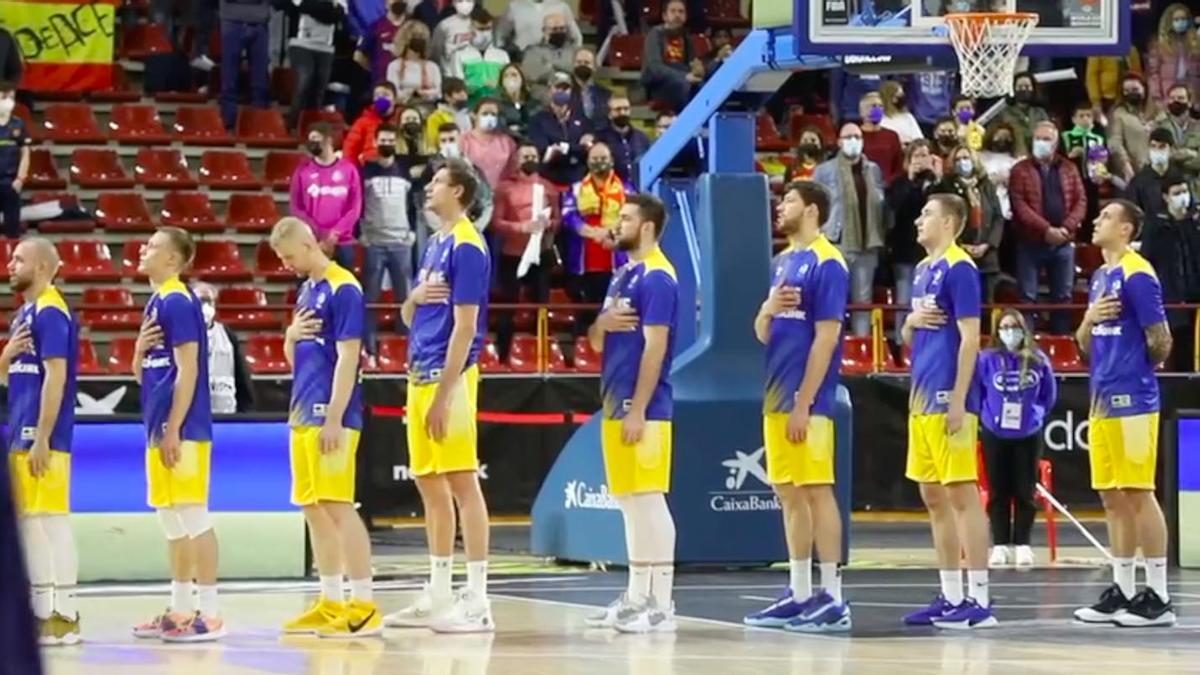 Selección ucraniana de baloncesto en Córdoba