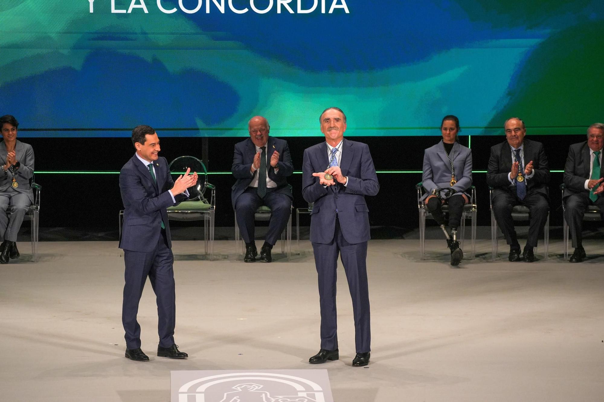 La gala del 28-F y la entrega de Medallas de Andalucía 2024, en imágenes