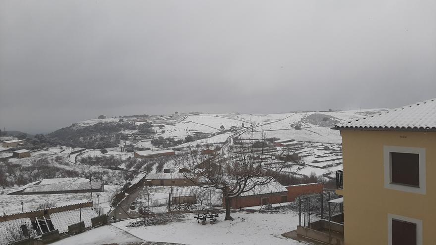 Galería de imágenes de la nieve en Castellón